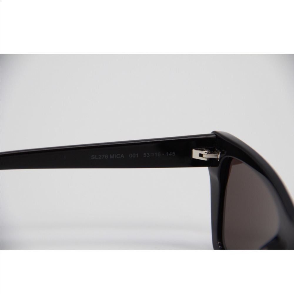 New Saint Laurent Mica SL276 001 New Cat Eye Sunglasses Saint Laurent SL 276 - Picture 11 of 15